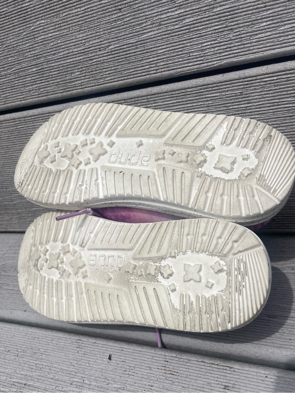Hey Dude Wendy Youth Shoes Dreamer Unicorn Pastel Galaxy Girls sz 4 - Picture 4 of 4